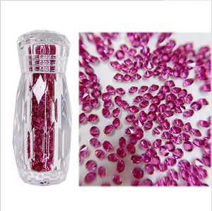 Diamantes de imitación para uñas acrílicas de 17 colores, cristal Pixie multicolor para diamantes de imitación para decoración de uñas - Product Image 6