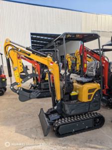 Ücretsiz Kargo Küçük Toprak Hareket Makinesi 0.8 T 1 T Fabrika Çıkışlı Mini 1 Ton Ekskavatör J.M. Kaliteli Paletli 1 Ton Mini Ekskavatör - Product Image 3