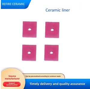 Placa de revestimiento de cerámica con diseño de enclavamiento soldado resistente al calor para conductos de molino de carbón y sistemas de prensa de rodillos - Product Image 2
