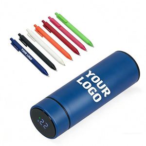 Stylos à bille en gros avec logo personnalisé, stylos à bille pour cadeaux promotionnels d'entreprise, stylos en plastique de luxe à prix avantageux - Product Image 1