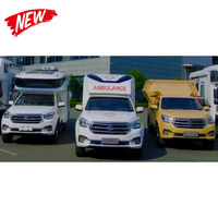 Véhicules d'urgence Ambulance Diesel Vente en gros à prix réduit Isuzu Nouveau Pick-up simple cabine 4x4 Grande capacité de chargement Automatique