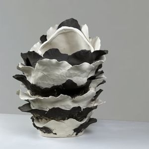 Jarrón de Cerámica Chino Antiguo Hecho a Mano, Jarrón Decorativo de Porcelana de Alta Calidad para el Hogar, Jarrón Creativo Rústico para Flores, Decoración de Piso de Hotel - Product Image 2