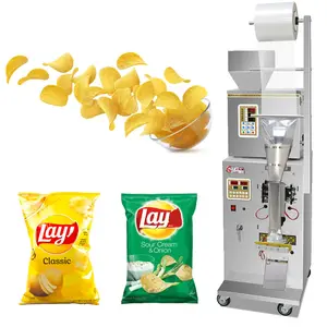 Packing Machine Automatic Machines For Small Businesses French Fries Snack Food Crisp Banana Potato Chips Packaging Machines