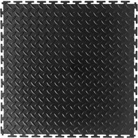 Dalles de sol modulaires à emboîtement pour entrepôt et garage - Dalles de sol à emboîtement pour entrepôt - Anti-fatigue, haute résistance