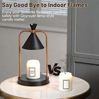 Lampe chauffe-bougie en métal avec minuterie et variateur d'intensité, cadeaux d'anniversaire pour femmes et mamans, décoration de maison neuve, bougies à brancher