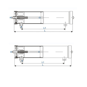 ตัวเรือนเมมเบรนไตรคลอเวอร์ SS 600Psi 1000psi สำหรับเมมเบรน RO - Product Image 3