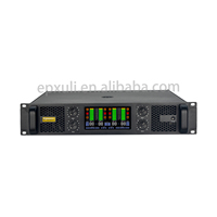 Amplificateur de puissance professionnel série AD 2U 4 canaux * 600W/800W/1000W 8 ohms RMS avec transformateur en aluminium plaqué cuivre pour scène, live, bar