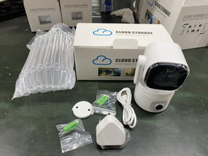 AI人検出モーション追跡機能付きデュアルレンズ屋内PTZカメラ 6MP CMOSセンサー H.265 WiFi6 双方向音声 ホーム用 - Product Image 2