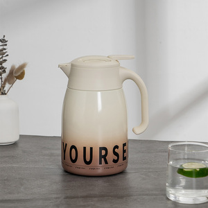 PINKAH Nouvelle Carafe <span class=keywords><strong>Isotherme</strong></span> en Acier Inoxydable 1100ML <span class=keywords><strong>avec</strong></span> <span class=keywords><strong>Filtre</strong></span> <span class=keywords><strong>à</strong></span> Thé Amovible pour la Maison et le Bureau - Product Image 1