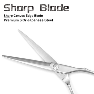 Tijeras de peluquería Premium de 6,5 pulgadas, cuchilla de borde afilado, herramienta de corte de pelo de belleza de acero inoxidable - Product Image 3