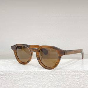 Lunettes de soleil rondes à monture épaisse à la mode Nouvelles lunettes de soleil polarisées en acétate TR90 pour hommes et femmes - Product Image 6