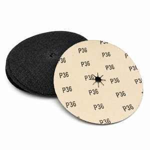 Disque de ponçage de 7 pouces avec trou central de 7/8, grains P36, P60, P100, pack assorti pour la restauration professionnelle des sols - Product Image 2