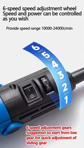 Coupeur de couture de <span class=keywords><strong>carrelage</strong></span> à vitesse réglable 400w 220V, tondeuse à cheval électrique à main pour verre céramique bois - Product Image 5