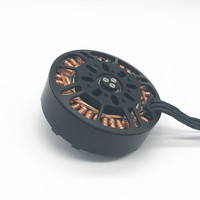48v 2000w Mini moteur d'hélicoptère agricole sans capteur 8318 100kv 2000watt moteur Dc sans balais
