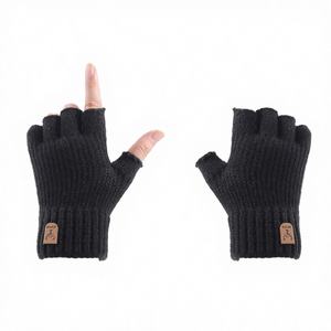 Gants tricotés sans doigts automne/hiver pour étudiants - Tactiles, respirants, coupe-vent, pour usage quotidien décontracté et chaleur - Product Image 4
