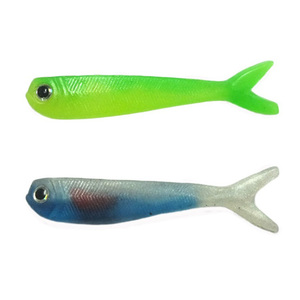 WZ SS-R coda a V richiamo di pesce fatto a mano in plastica morbida per pesca in plastica morbida fabbrica di <span class=keywords><strong>esche</strong></span> personalizzate all'ingrosso - Product Image 4