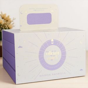 Hình chữ nhật và hình vuông bánh Bánh hộp bán buôn tùy chỉnh thực phẩm hộp cupcakes giấy Board handmade sô cô la hộp <span class=keywords><strong>Cube</strong></span> - Product Image 3