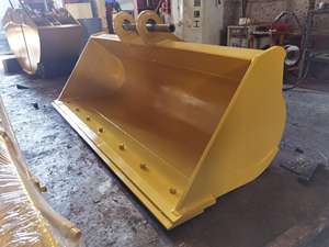 Huitong Oem 59Inch Graafmachine Emmer <span class=keywords><strong>Kobelco</strong></span> SK200-8 Reiniging Modder/Sloping Emmer Met 40,000 Lbs Capaciteit Voor Graafmachine - Product Image 6