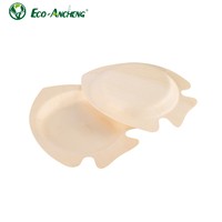 Assiettes jetables en bois de bouleau naturel, plateaux alimentaires en forme de poisson pour les restaurants de sushis et de fruits de mer