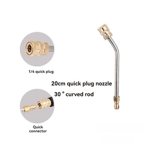 Vente en gros de pistolets à eau haute pression pour lavage de voiture par les fabricants, raccord rapide 1/4, angle droit, rallonge de 90 degrés - Product Image 5