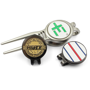 Factory Price High Quality Bulk Blank <b>Golf</b> Ball Marker and Metal Custom <b>Golf</b> Divot Repair Tool <b>Golf</b> Divot Tool - Product Image 1