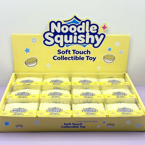 Giocattolo Squishy a Forma di Noodle Istantanei, Blocco da Costruzione in TPR con Suono, Antistress, Confezionato Singolarmente, Certificato CE, Pronto all'Uso - Product Image 1