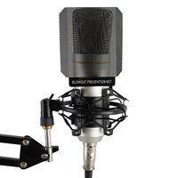 Hochschallqualität Kondensatormikrofon Computerspiel Hochzeit Hosting Rundfunkstation Live Streaming Sing verdrahtet Mikrofon
