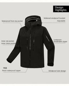 Chaqueta Impermeable de Diseño Elegante con Detalles para Protección Contra el Viento y la Lluvia, Chaqueta de Tela de Alta Calidad - Product Image 5