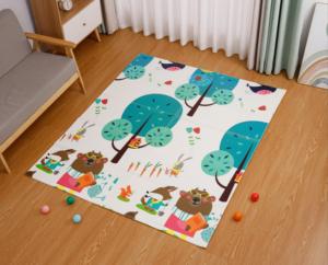 Tappetino da gioco in schiuma per bambini con stampa colorata di sicurezza per bambini in schiuma per bambini tappetini da gioco in schiuma per 200cm * 180cm per la casa - Product Image 2