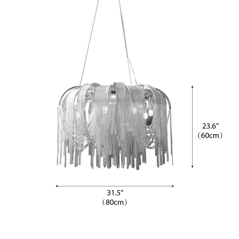 โครเมียม เส้นผ่านศูนย์กลาง 80ซม. x สูง 60ซม