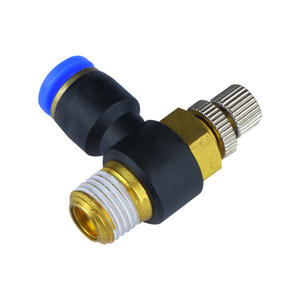 Accessoires pour bras robotique APE-6 PC-6, composants pneumatiques, attaches en plastique, raccords de tuyau d'air à insertion droite, raccords pneumatiques - Product Image 1