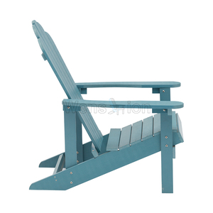 Meubles de jardin en bois en <span class=keywords><strong>plastique</strong></span>, meubles de style américain bon marché, chaises fixes pour piscine - Product Image 5