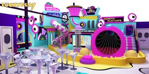 Luckyplay - Offre Spéciale : Ensemble d'équipements de jeu souple commerciaux personnalisés, toboggan intérieur, aire de <span class=keywords><strong>jeux</strong></span>, piscine à balles pour enfants - Product Image 3