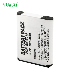 Meilleur prix 1000mAh caméra batterie EN-EL19 pour Nikon Coolpix S32 <span class=keywords><strong>S33</strong></span> S100 S2500 etc. - Product Image 5