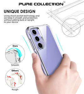 <span class=keywords><strong>Coque</strong></span> de téléphone <span class=keywords><strong>transparente</strong></span> hybride rigide pour Samsung Galaxy S23 FE S25Edge S24Ultra S26 Plus S22 <span class=keywords><strong>S21</strong></span>, <span class=keywords><strong>coque</strong></span> <span class=keywords><strong>transparente</strong></span> antichoc - Product Image 6