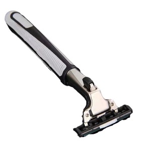 Manual <b>Razor</b> Handle Stainless Steel 2 Layer For <b>Men</b> Face Shaving - Product Image 5