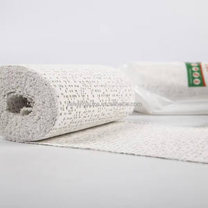 Bande de plâtre jetable médicale en plâtre de Paris respirant en fibre de verre pour le soutien des fractures, certifiée TUV classe I - Product Image 1