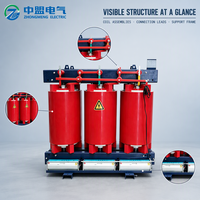 Scb10-10kV 1000kVA 400kVA Peralatan Distribusi Tenaga Listrik Transformator Tiga Fasa Tipe Kering Epoxy Transformator MV&HV 35kv