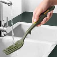 Offre Spéciale produits d'ustensiles de cuisine personnalisés outils de cuisine écologiques fournitures ustensiles de cuisine ensemble fourchette de cuisson en silicone