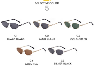 STORY STY9600A Unisex Retro lente verde conducción gafas de <span class=keywords><strong>sol</strong></span> MARCO DE Metal Vintage gafas de pesca al aire libre UV400 gafas de <span class=keywords><strong>sol</strong></span> de ojo de gato - Product Image 6