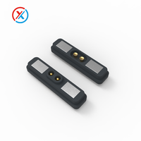 Conector Magnético de 2 Pines, Conector Pogo Pin de 2.2mm de Paso, 5V2A, Conector Magnético de Alimentación CC con Resorte