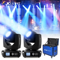 Projecteur de Scène Mobile Lyre Sharpy DMX 230W 7R à Faisceau Lumière Chaud pour Discothèque Équipement DJ