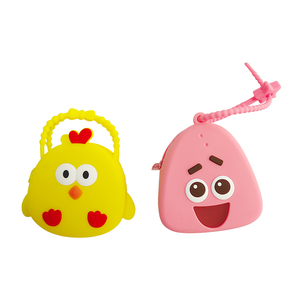 Custom Waterproof Silicone Cartoon <b>Coin</b> <b>Purse</b> for Kids Cartoon Cute Earphone Storage Bag Gift Keychain - Product Image 1