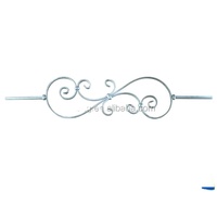 Rampe d'escalier intérieure en fer forgé classique sur mesure