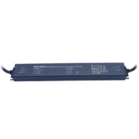 Alimentation LED ultra-mince étanche IP67, entrée 100V-277V, sortie 12V/24V, 60W 100W 150W 200W 250W, driver LED