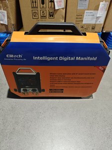 Elitech hvac. रेफ्रिजरेटर डिजिटल कई दबाव परीक्षक मैनुअल बिजली आपूर्ति एयर कंडीशनिंग सामान सेट - Product Image 4