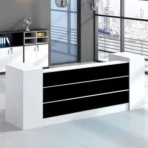 Bureau de réception pour une personne, fait en usine, bon marché, pour caisse d'argent, petit bureau de réception