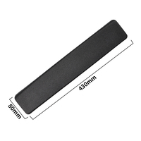 Tapis de souris de jeu, clavier, tapis de souris en mousse à mémoire de forme violette, PORON, antidérapant, repose-poignet ergonomique, coussin de soutien de dessin animé pour le bureau