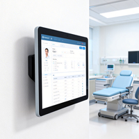 Panel PC Industrial con Pantalla Táctil Capacitiva TouchWo de 15/15.6 Pulgadas, Sistema Operativo Android, Sin Ventilador, Montaje en Pared, Resolución Serial de 1920x1080