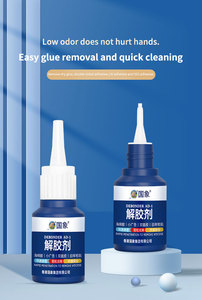 JXY Dissolvant de résidus adhésifs pour autocollants, décalcomanies, étiquettes, affiches sur métal, papier, verre - Utilisation sûre - Product Image 2
